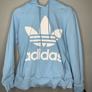 blue adidas sweatshirt hoodie